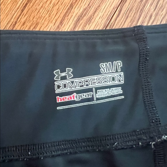 Under Armour Black Compression Leggings Pants Women’s Size Small - Picture 4 of 13